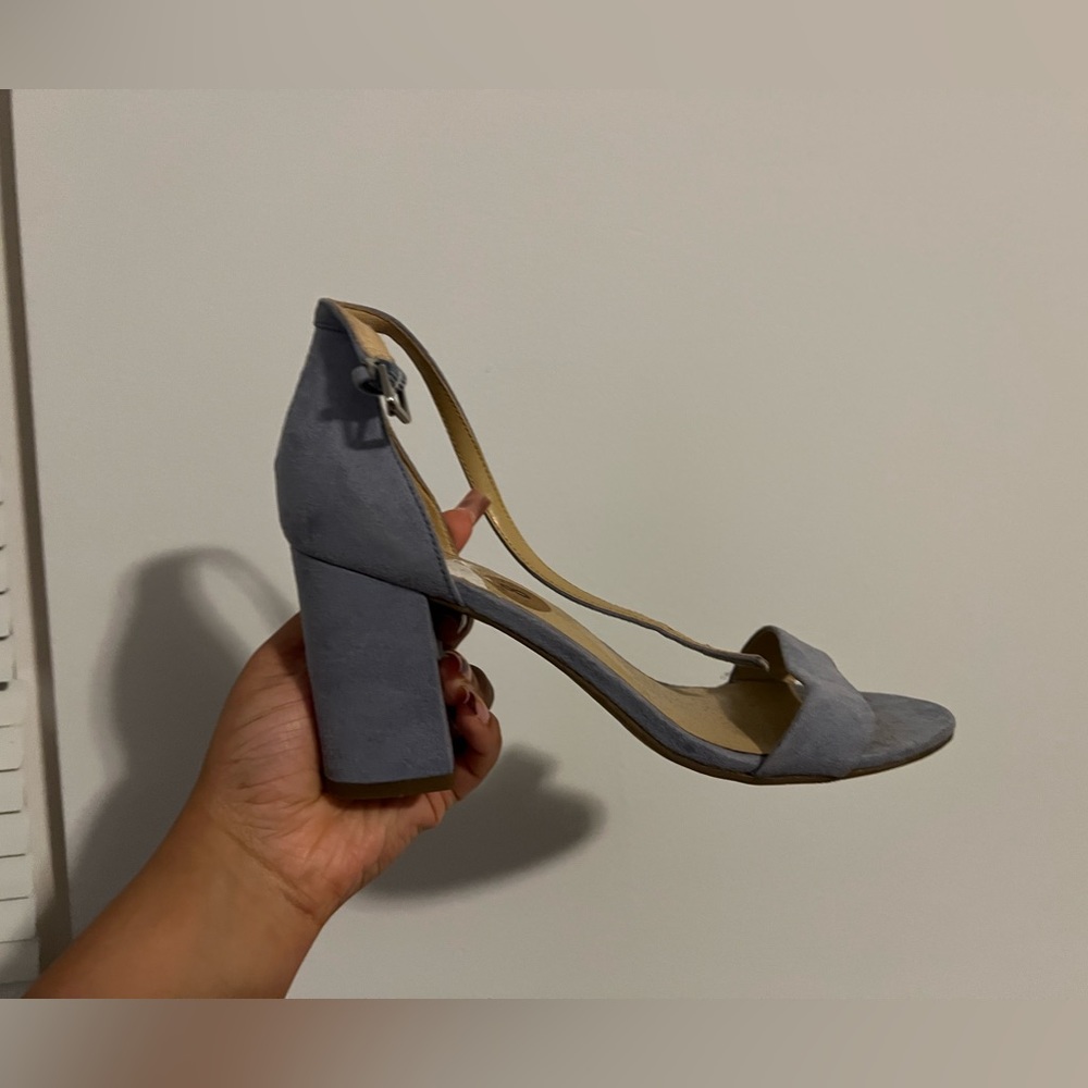 Marc Fisher Blue Chunky Heel